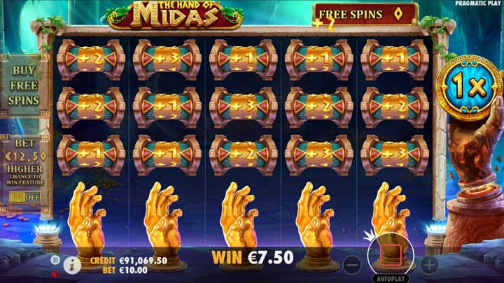 Simbol The Hand of Midas