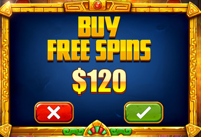 buy free spins aztec blaze